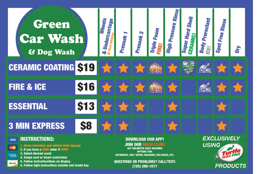 Car Wash - Green Car Wash